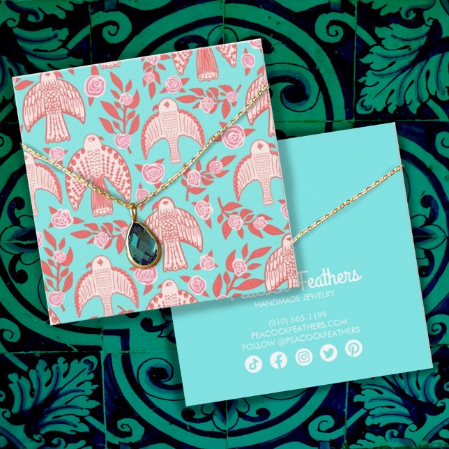 Falcões e Rosas a ouvir o Necklace Jewelry (Criador carregado)