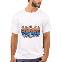 Fale à toa, Fique Ligado Camiseta Legal de Grafite