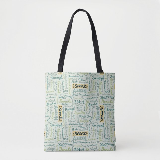 Fale com o Alaskan! Tote Bag (Frente)