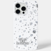 Fale como o diamond iPhone 15 Pro Max Case