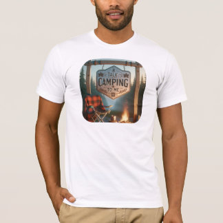 Fale de Acampamento comigo – Camiseta Campfire Vib
