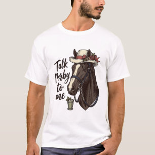 Fale Derby Comigo Camisa Vintage De Corrida De Cav