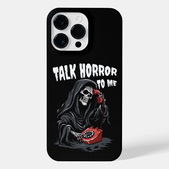 FALE HORROR COMIGO GRIM REAPER TELEFONE VERMELHO (Verso)