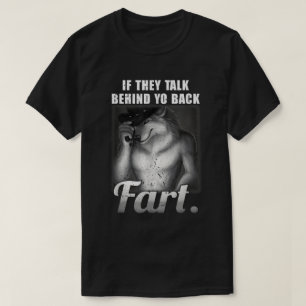 Fale Por Trás De Sua Camisa De Memória De Costas