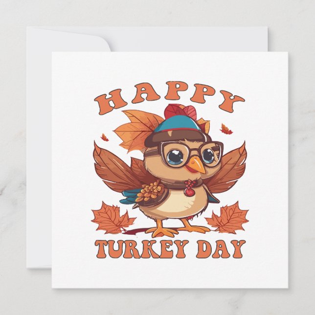 fale sério comigo no Dia de Ação de Graças (Frente)