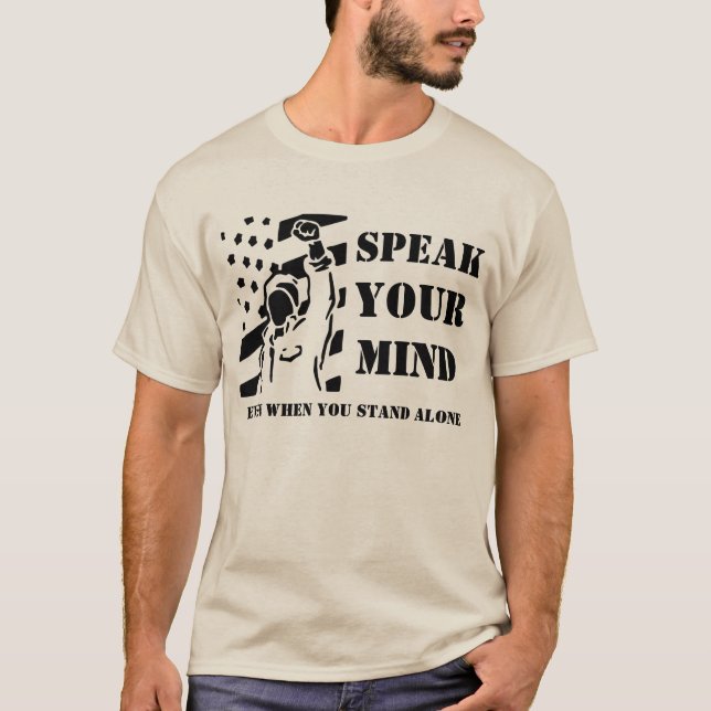 Fale sua camisa mental (Frente)