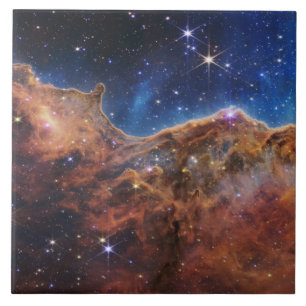 Falésias Cósmicas Nebulosa Carina Espaço Telescópi