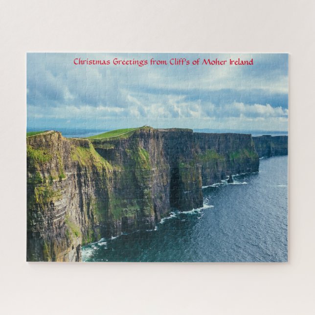 Falésias de Moher Irlanda. Quebra-cabeça (Horizontal)