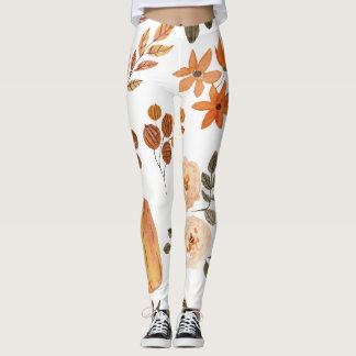 Fall Autumn Pattern Women's Fashion Leggings