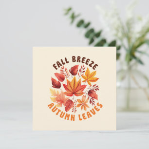 Fall Breeze, Autumn Leaves - Folhagem Whimsical Fa