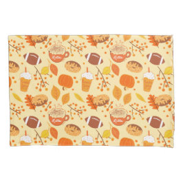 Fall Deixa Futebol e Pumpkin Spice Patterno