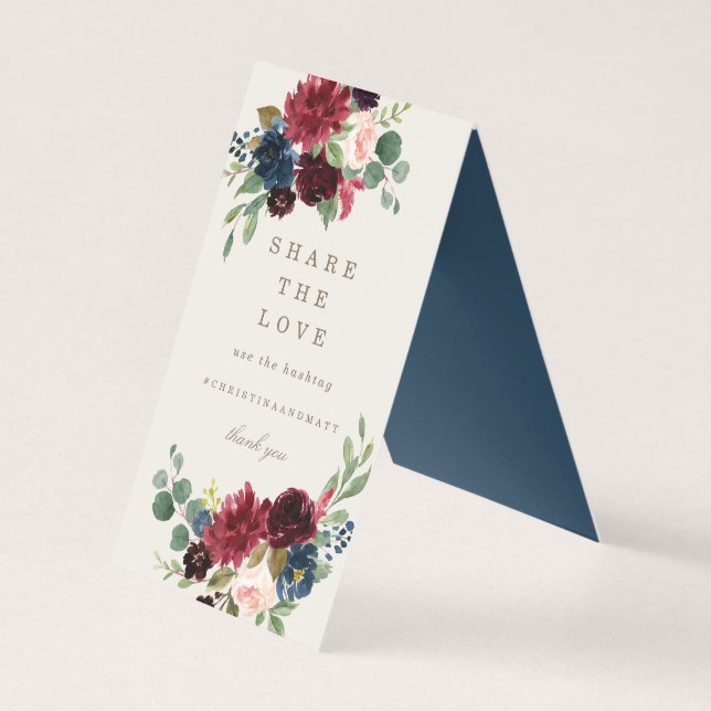 Fall Elegance Partilha o Sinal de Mesa de Amor (Frente)