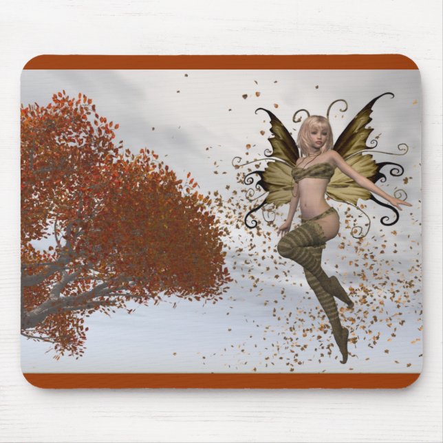 Fall Faerie Design 1 - Mousepad Fantasy (Frente)