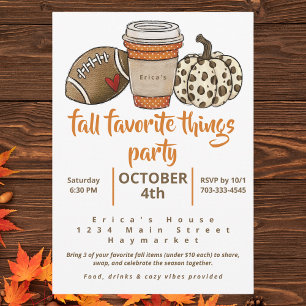 Fall Favorite Festa de Futebol Latte Pumpkin