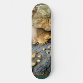 Fall Flowers Skateboard