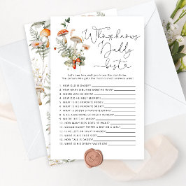 Fall Mushroom que conhece o melhor chá de fraldas 