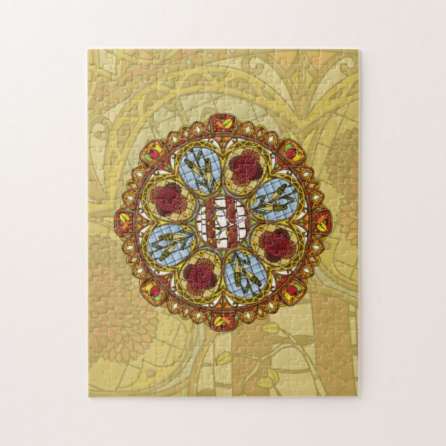 Fall Nouveau Quebra-cabeça (Vertical)