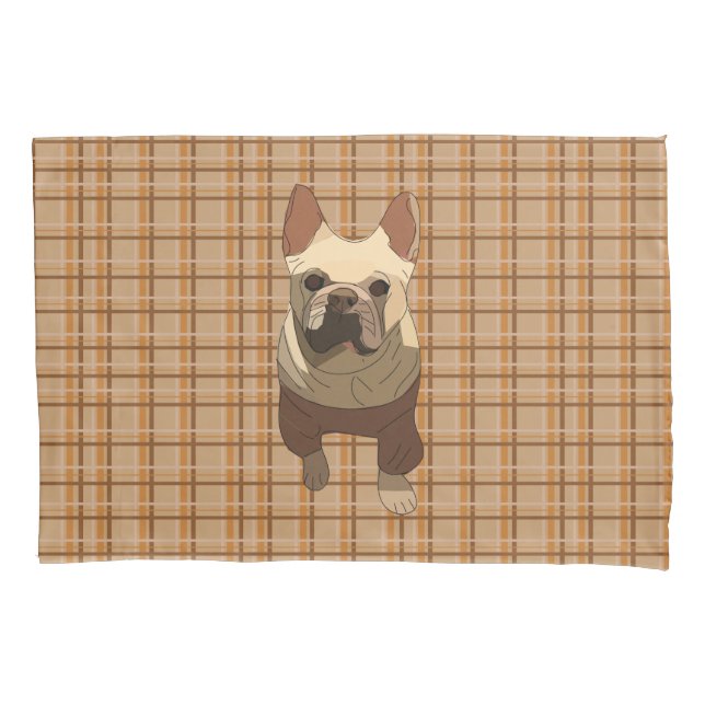 Fall Plaid French Bulldog (Frente)