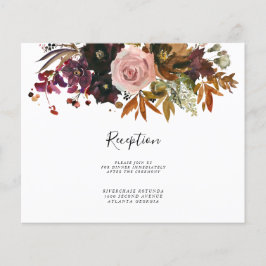 Fall Reception Information Insert |Budget Flyer