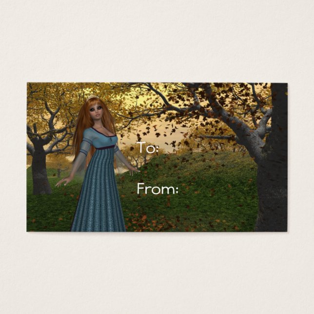 Fall Season Queen - Fantasy/Autumn Gift (Frente)