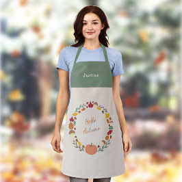 Fall Wreath Apron