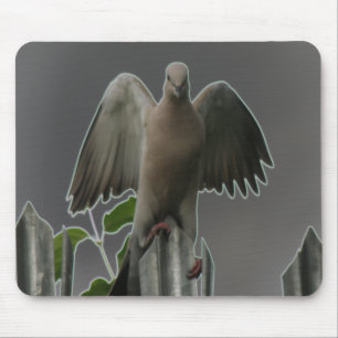 Fallen Angel Dove Mousepad