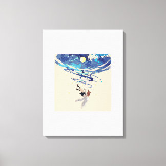 "Falling Angel" Arte Canvas