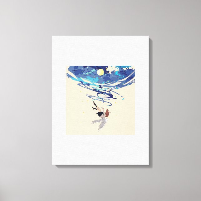 "Falling Angel" Arte Canvas (Frente)