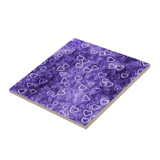 Falling Hearts - Purple (Lateral)