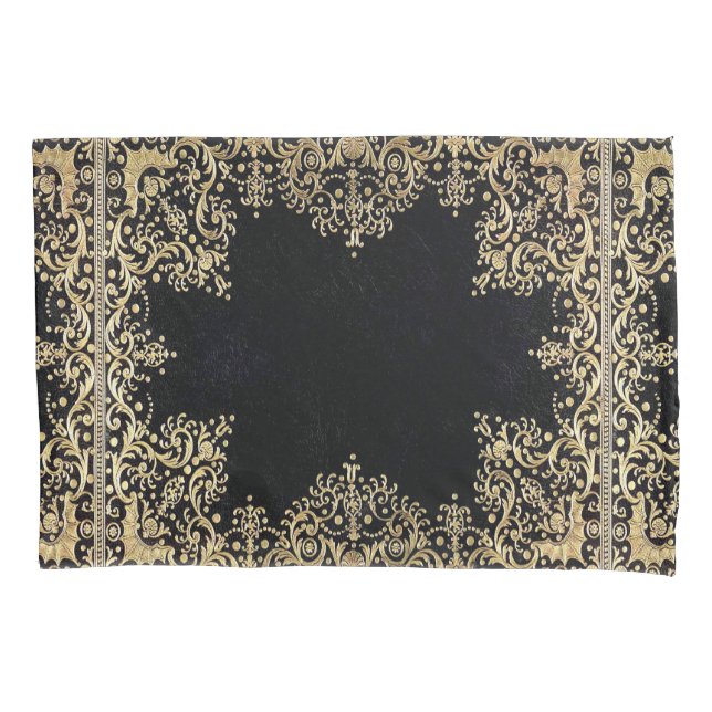 Falln Black E Dourado Filigre (Frente)