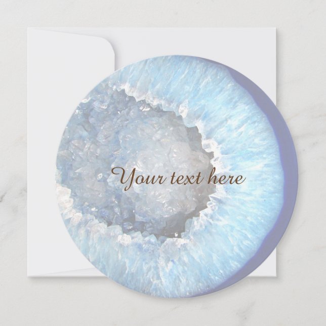 Falln Blue Crystal Geode (Frente)