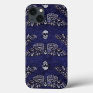 Falln Deathshead Moth and Skulls