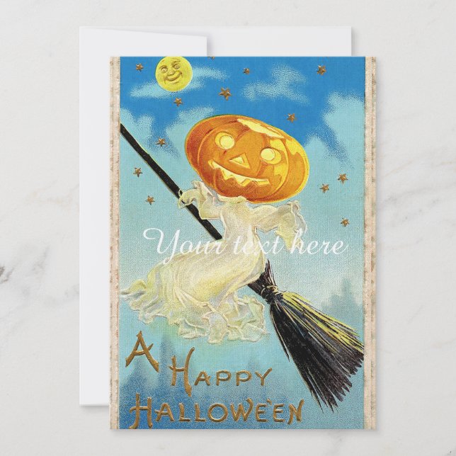 Falln Happy Halloween Pumpkin Witch (Frente)