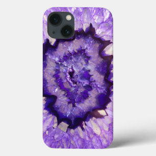 Falln Purple Agate Geode
