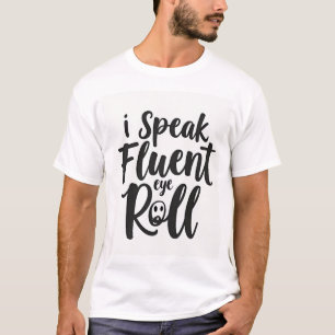 Falo Fluentemente Olhar de Desdém Camiseta Unisex