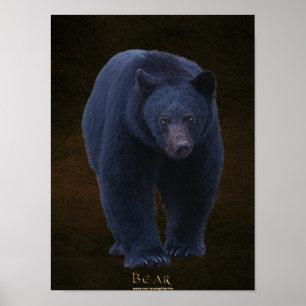 Falso-couro BG de w do poster da arte dos animais
