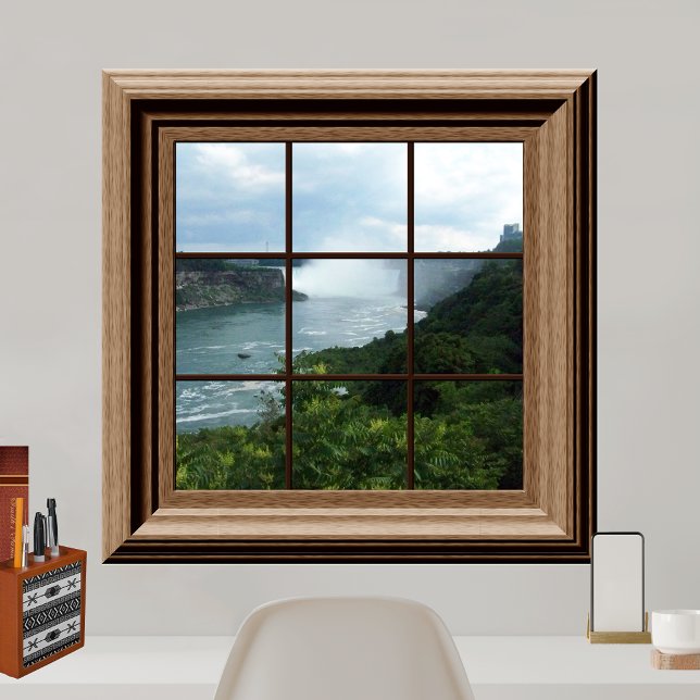 Falso Poster Waterfall Niagara Cai no Canadá (Criador carregado)