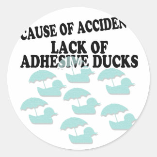 Falta de Humor com Patos Adesivos