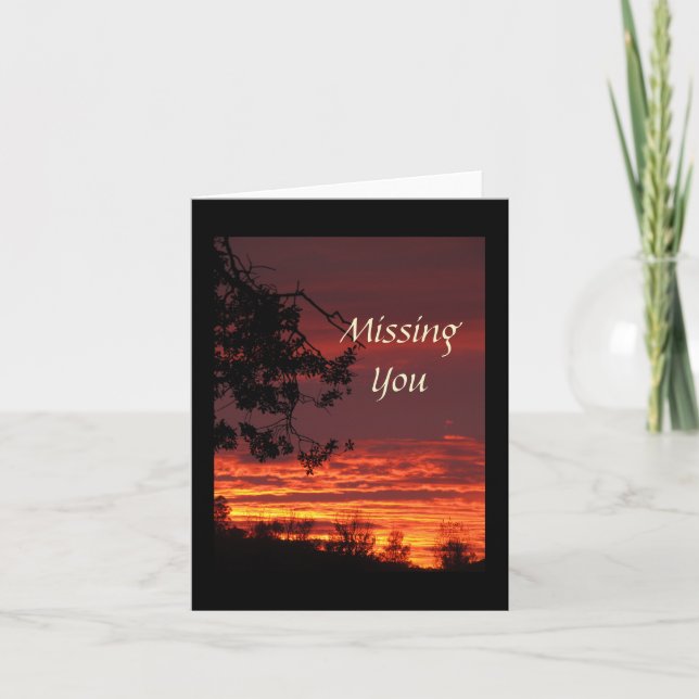 Falta o Cartão de Nota Sunset (Frente)