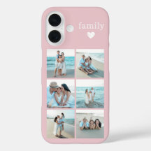 Família 6 Foto Rosa Bege