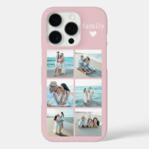 Família 6 Foto Rosa Bege