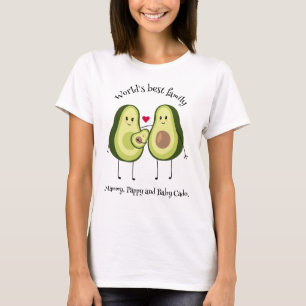 Família Avocado. Camiseta