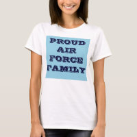 Família da Força Aérea Orgulhosa de Camisa T