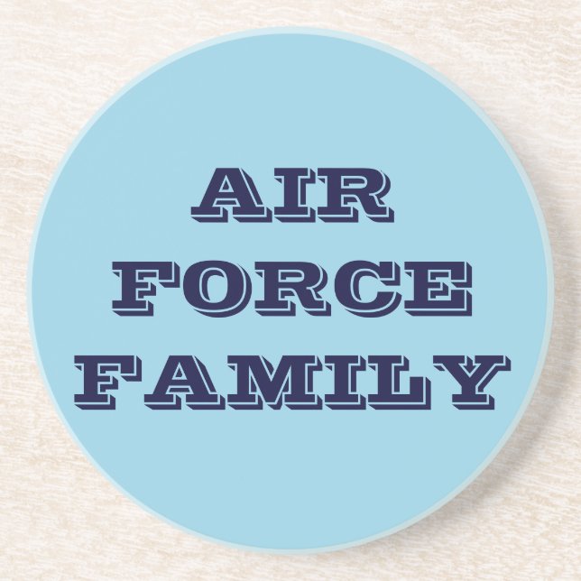 Família da Força Aérea porta copos (Frente)