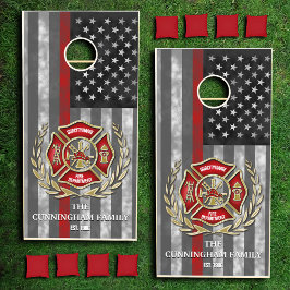 Família de Bombeiros de Linha Vermelha fina person