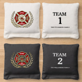 Família de Bombeiros de Linha Vermelha fina person