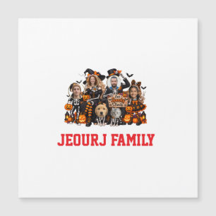 Família de Esqueleto Personalizada Halloween Fa