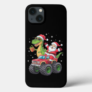 Família de Natal Combinando Caminhão do Papai Noel
