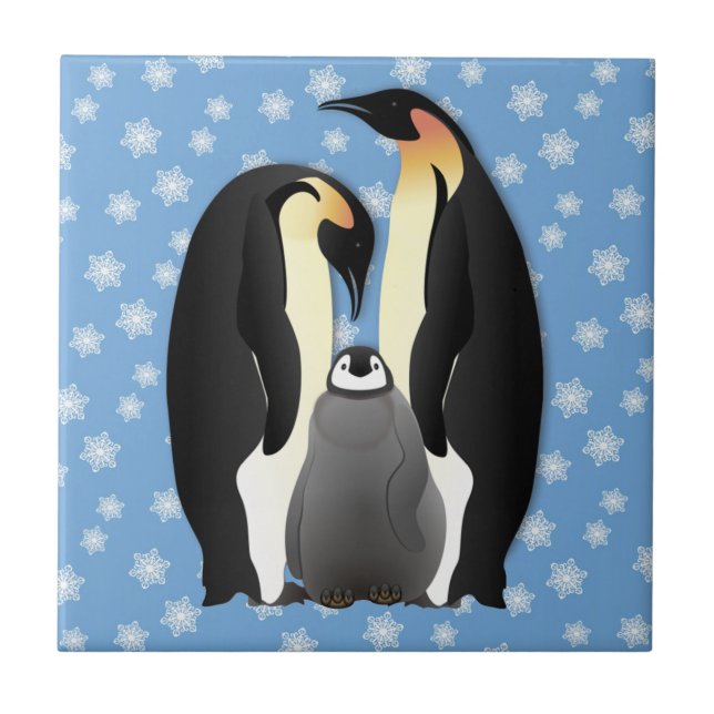 família de pinguins (Frente)