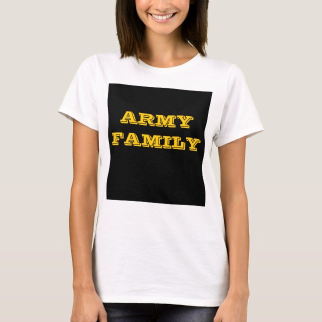 Família do Exército de Camisas T (Frente)